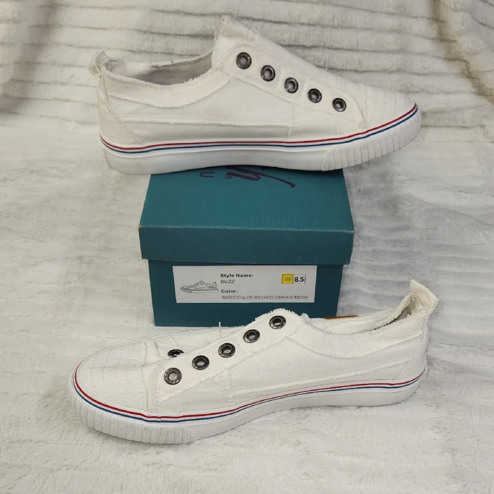 Blowfish Malibu Buzz Canvas Sneakers, Size 8.5 - Picture 4 of 5